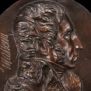 André Masséna Portrait Medallion