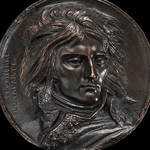 Napoleon Bonaparte Portrait Medallion