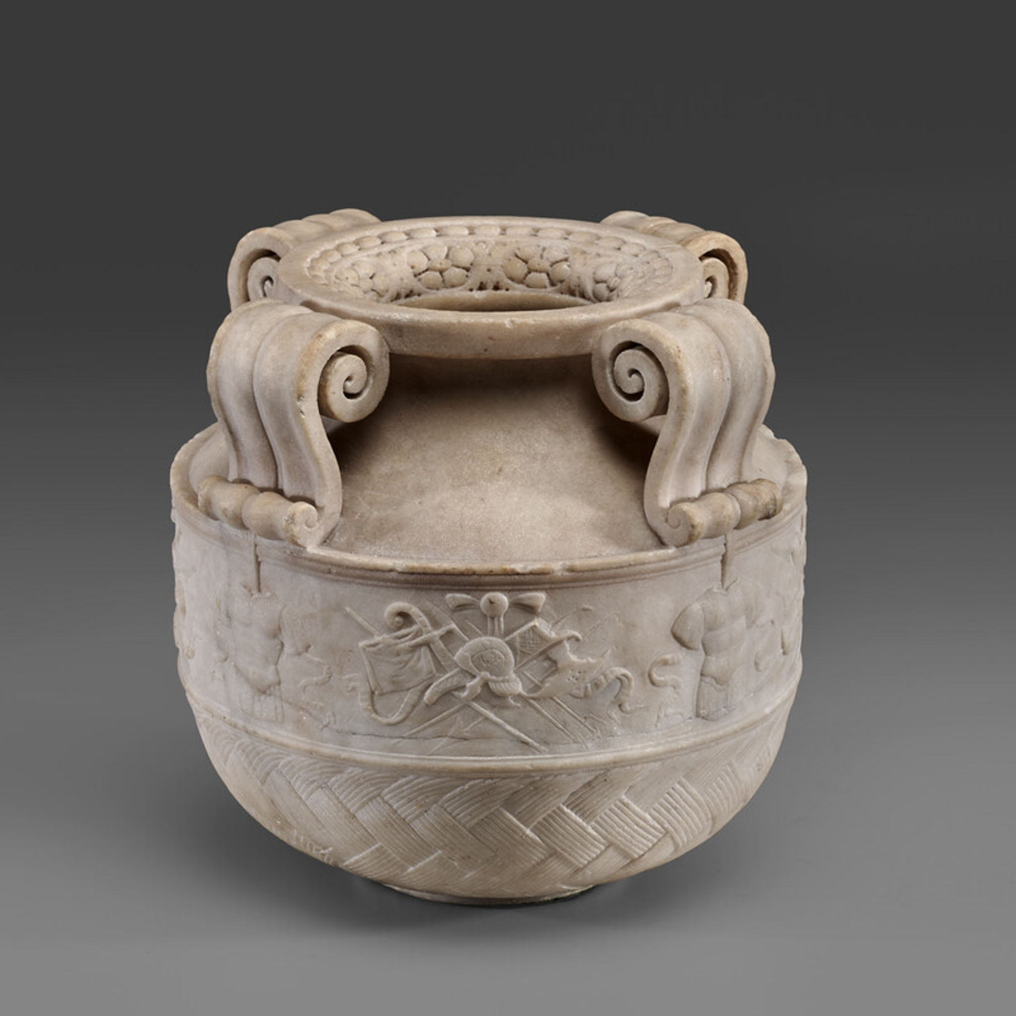 Vase Decorated with War Trophies