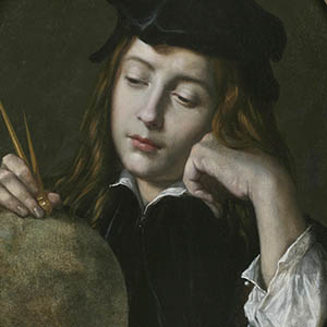Young Man with Globe and Compass (Allegory of Geography?)