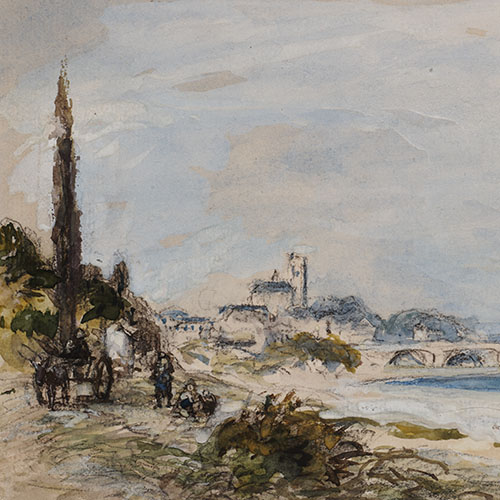 The Bridge at Nevers (Le pont à Nevers)