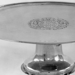 Pair of Footed Salvers