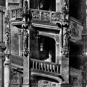 Château de Blois, Wing of Francis I: Basement of the Grand Staircase