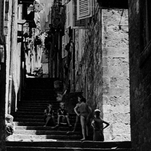 Children on Steps