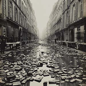 Flooding of the Seine (31 January 1910), Rue Jacob