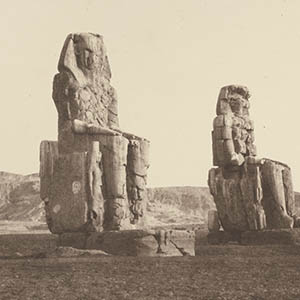 Colosses de Memnon, Gournah á Thebes